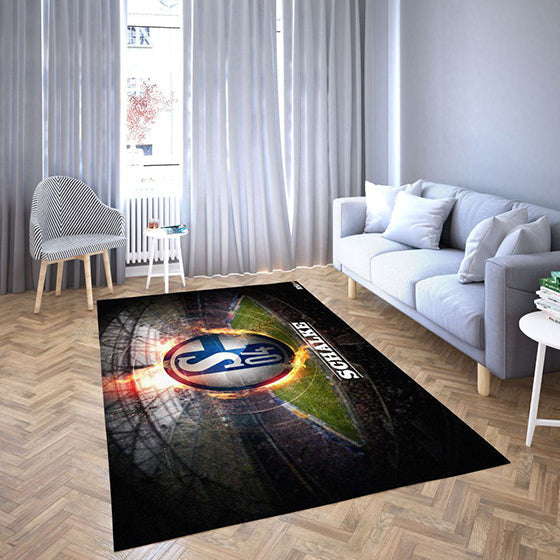 Schalke 04 Lieblingsfußallverein 8 teppich, teppiche - outdoor teppich, teppich wohnzimmer, Küchenteppich, kinderzimmer, modern
