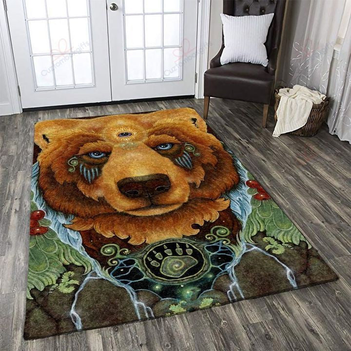 Bear Teppich, Teppiche - Outdoor Teppich, Teppich Wohnzimmer, Küchenteppich, Kinderzimmer, Modern