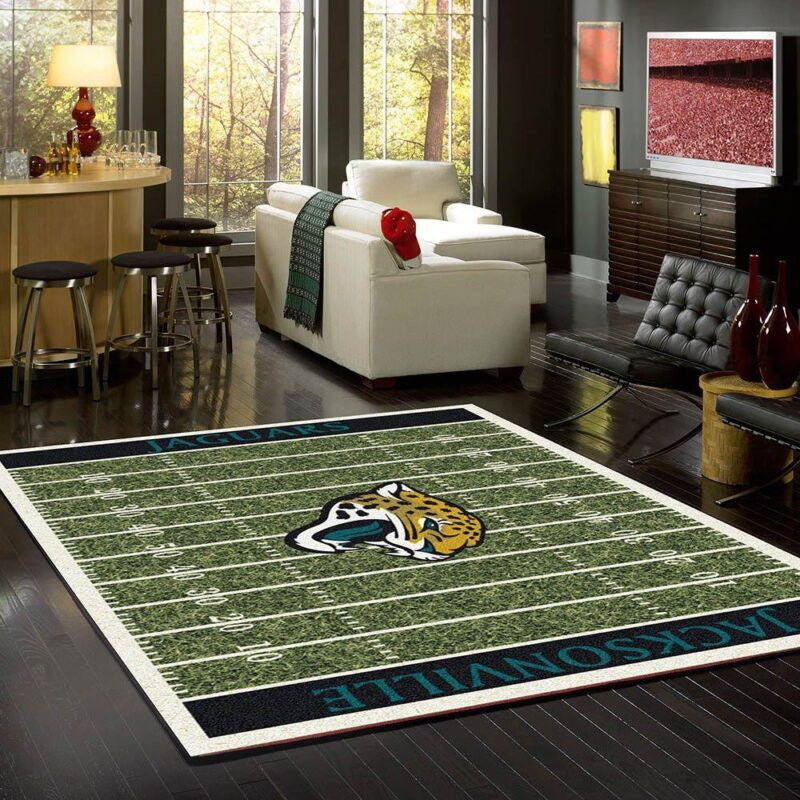 Jacksonville Jaguars Team Heimfeld E Teppich, Teppiche - Outdoor Teppich, Teppich Wohnzimmer, Küchenteppich, Kinderzimmer, Modern