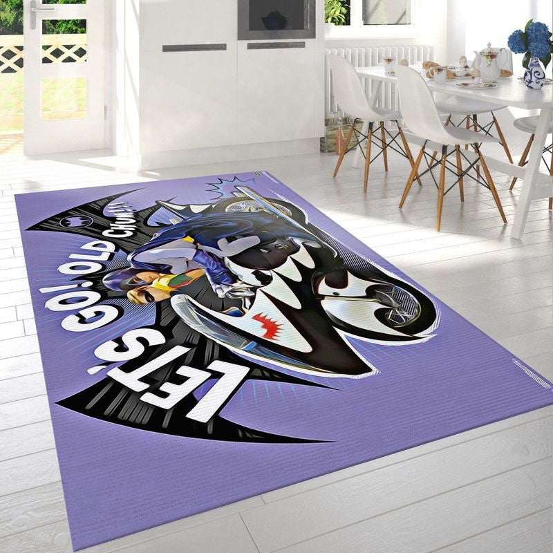 Dc Comics Tv Batman Tv Series Batcycle Teppich, Teppiche - Outdoor Teppich, Teppich Wohnzimmer, Küchenteppich, Kinderzimmer, Modern