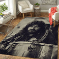 John Bonham Legend Music Artist Art Teppich, Teppiche - Outdoor Teppich, Teppich Wohnzimmer, Küchenteppich, Kinderzimmer, Modern