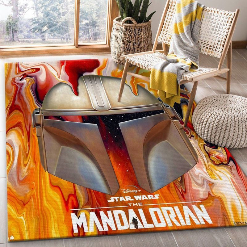 Mandalorian Baby Yoda Star Wars 126 Teppich, Teppiche - Outdoor Teppich, Teppich Wohnzimmer, Küchenteppich, Kinderzimmer, Modern