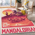 Mandalorian Baby Yoda Star Wars 16 Teppich, Teppiche - Outdoor Teppich, Teppich Wohnzimmer, Küchenteppich, Kinderzimmer, Modern