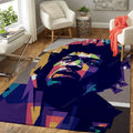 Jimmy Hendrix Music Art Teppich, Teppiche - Outdoor Teppich, Teppich Wohnzimmer, Küchenteppich, Kinderzimmer, Modern