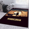 Mandalorian Baby Yoda Star Wars 111 Teppich, Teppiche - Outdoor Teppich, Teppich Wohnzimmer, Küchenteppich, Kinderzimmer, Modern
