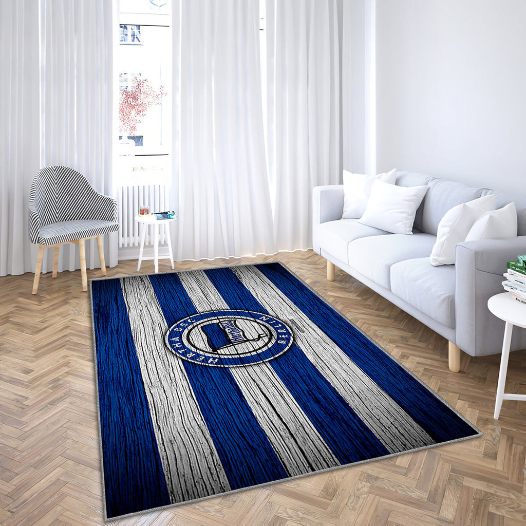 Hertha Bundesliga Teppich, Teppiche - Fc Hertha Outdoor Teppich, Teppich Wohnzimmer, Küchenteppich, Kinderzimmer, Modern