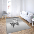 MSV Duisburg Teppich, Teppiche – 3D-Stahllogo Outdoorteppich, Wohnzimmerteppich, Küchenteppich, Kinderzimmer, Modern