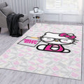 Hello Kitty 10 Teppich, Teppiche - Outdoor Teppich, Teppich Wohnzimmer, Küchenteppich, Kinderzimmer, Modern