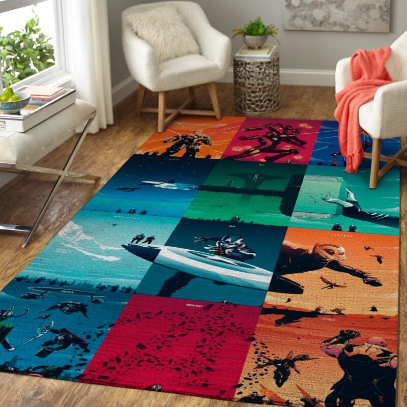 Limited Edition Avengers Teppich, Teppiche - Outdoor Teppich, Teppich Wohnzimmer, Küchenteppich, Kinderzimmer, Modern