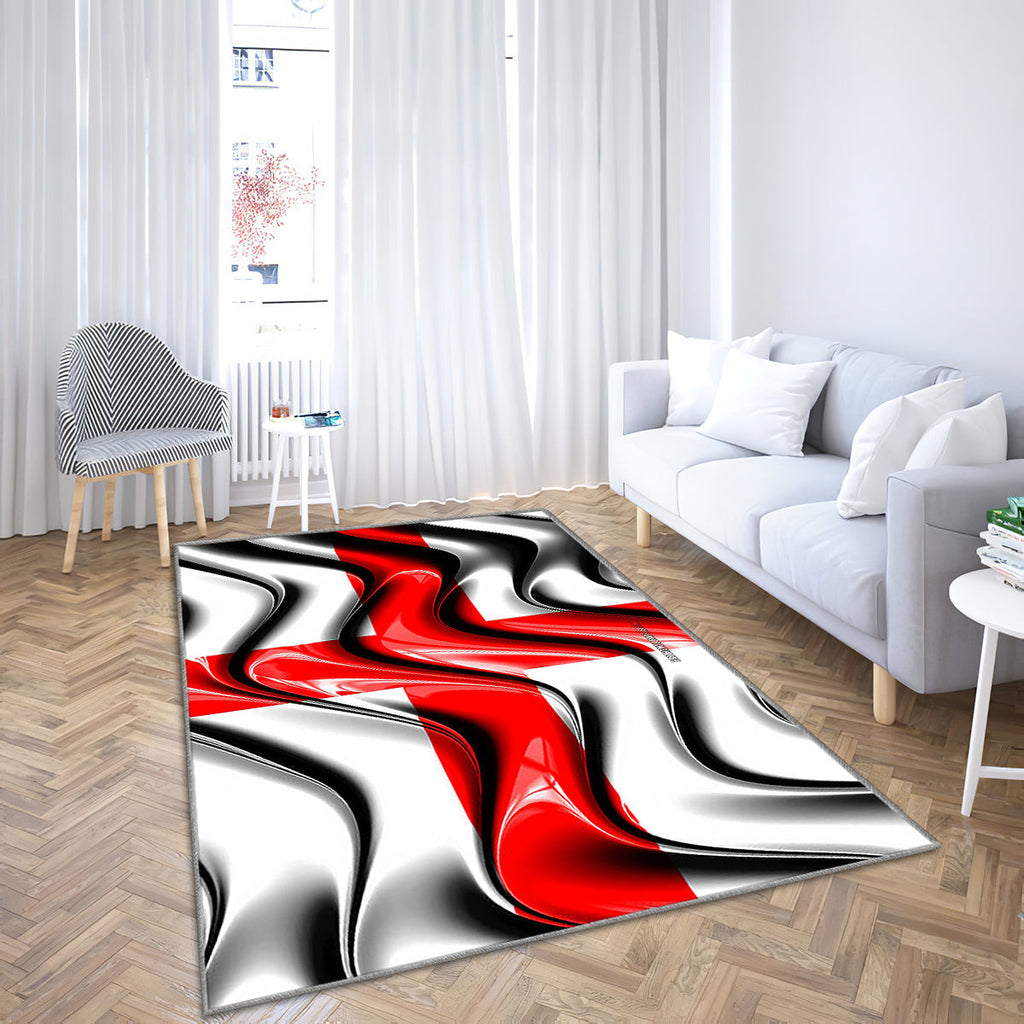 Teppich Mailand Flagge Städte Italiens, Teppiche - Europa Outdoor-Teppich, Wohnzimmerteppich, Küchenteppich, Kinderzimmer, modern