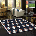 Denver Broncos Wiederholen Teppich, Teppiche - Outdoor Teppich, Teppich Wohnzimmer, Küchenteppich, Kinderzimmer, Modern