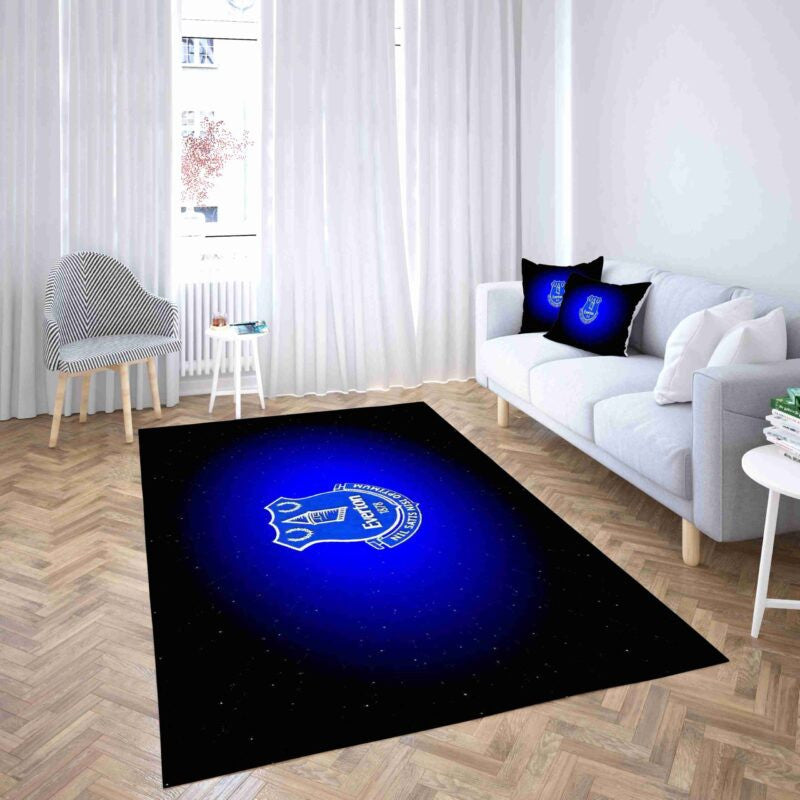 Everton Fußballverein Premium Design E Teppich, Teppiche - Outdoor Teppich, Teppich Wohnzimmer, Küchenteppich, Kinderzimmer, Modern