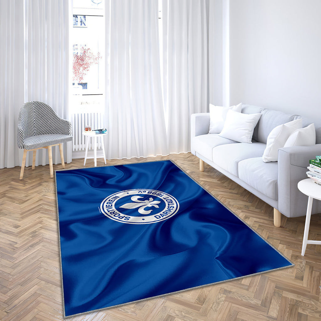 Sv Darmstadt 98 Silk Flag Teppich, Teppiche - Deutscher Fußballverein Outdoor Teppich, Teppich Wohnzimmer, Küchenteppich, Kinderzimmer, Modern