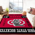 Ohio State Buckeyes Teppich, Teppiche - Outdoor Teppich, Teppich Wohnzimmer, Küchenteppich, Kinderzimmer, Modern