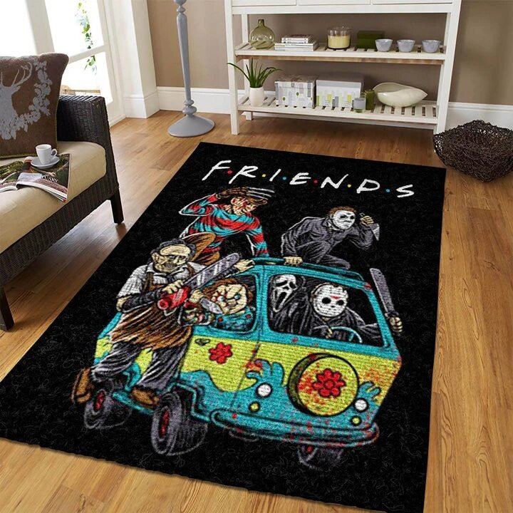 Horror Film Teppich, Teppiche - Outdoor Teppich, Teppich Wohnzimmer, Küchenteppich, Kinderzimmer, Modern
