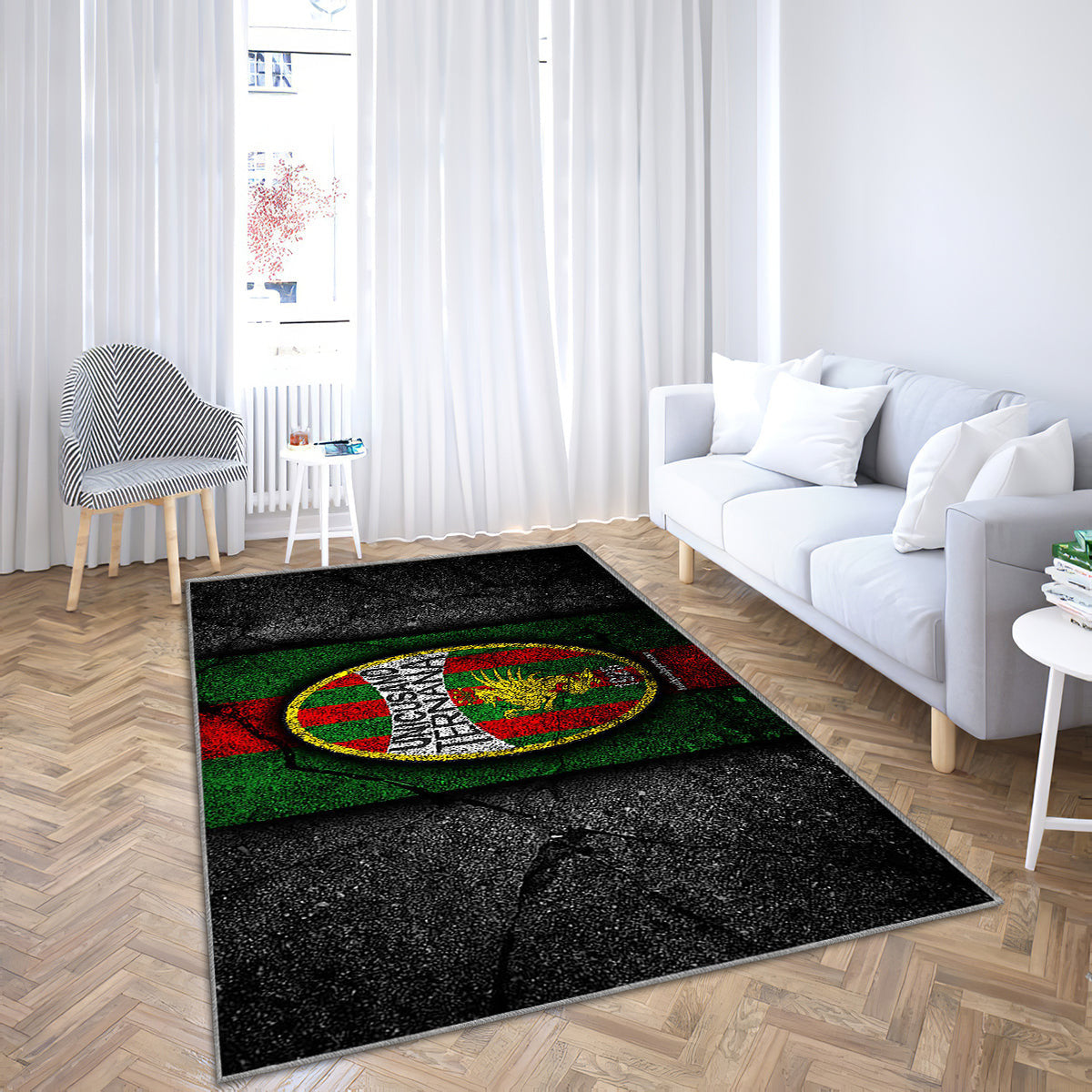 Unicusano Ternana Fc Teppich, Teppiche - Schwarzer Stein Outdoor Teppich, Teppich Wohnzimmer, Küchenteppich, Kinderzimmer, Modern