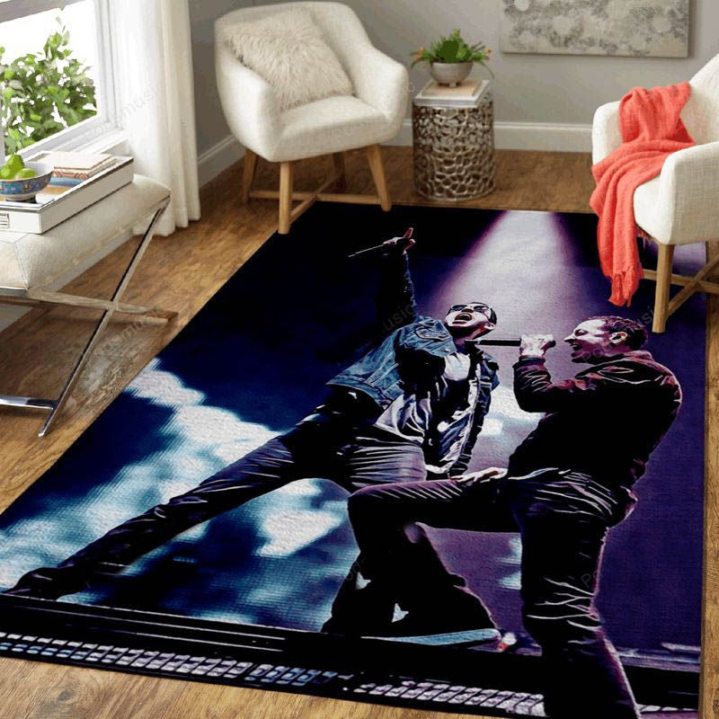 Linkin Park 350 Music Art Teppich, Teppiche - Outdoor Teppich, Teppich Wohnzimmer, Küchenteppich, Kinderzimmer, Modern