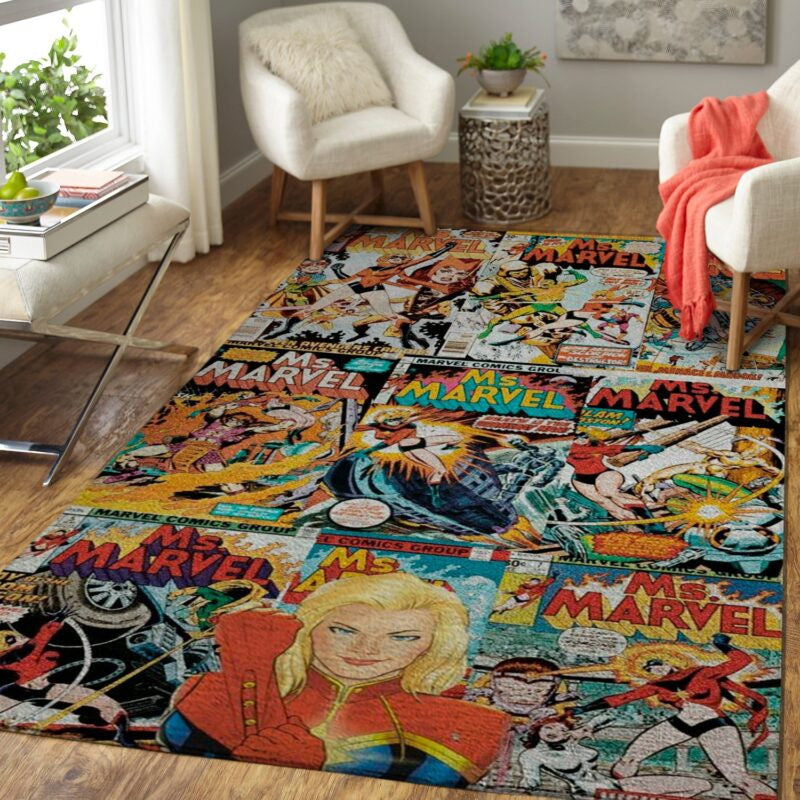 Marvel Captain Teppich, Teppiche - Outdoor Teppich, Teppich Wohnzimmer, Küchenteppich, Kinderzimmer, Modern