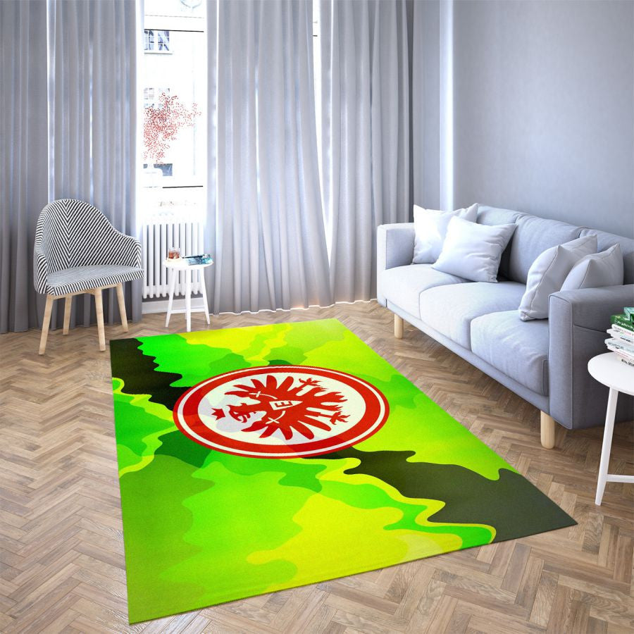 Eintracht Frankfurt LieblingsFußballverein 21 Teppich, Teppiche - Outdoor Teppich, Teppich Wohnzimmer, Küchenteppich, Kinderzimmer, Modern