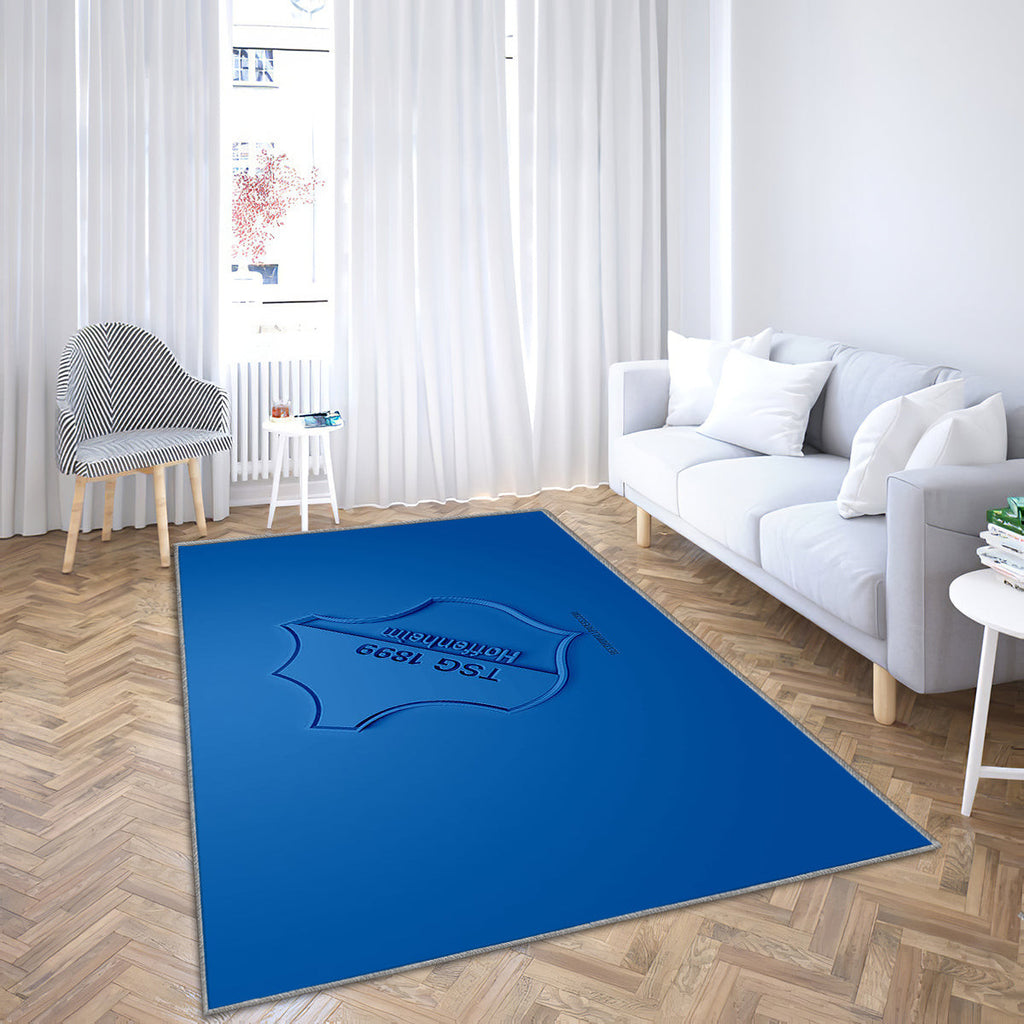 Tsg 1899 Hoffenheim Teppich, Teppiche - Deutscher Fußballverein Outdoor Teppich, Teppich Wohnzimmer, Küchenteppich, Kinderzimmer, Modern 1