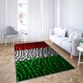 Flag Of Italy Cracked Soil Teppich, Teppiche - Europa Outdoor Teppich, Teppich Wohnzimmer, Küchenteppich, Kinderzimmer, Modern
