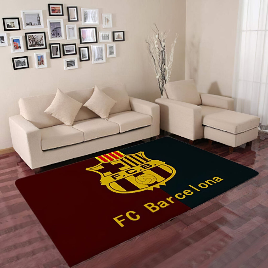 Fc Barcelona 2 Teppich, Teppiche - Outdoor Teppich, Teppich Wohnzimmer, Küchenteppich, Kinderzimmer, Modern