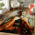 Justin Chancellor Music World Art Teppich, Teppiche - Outdoor Teppich, Teppich Wohnzimmer, Küchenteppich, Kinderzimmer, Modern
