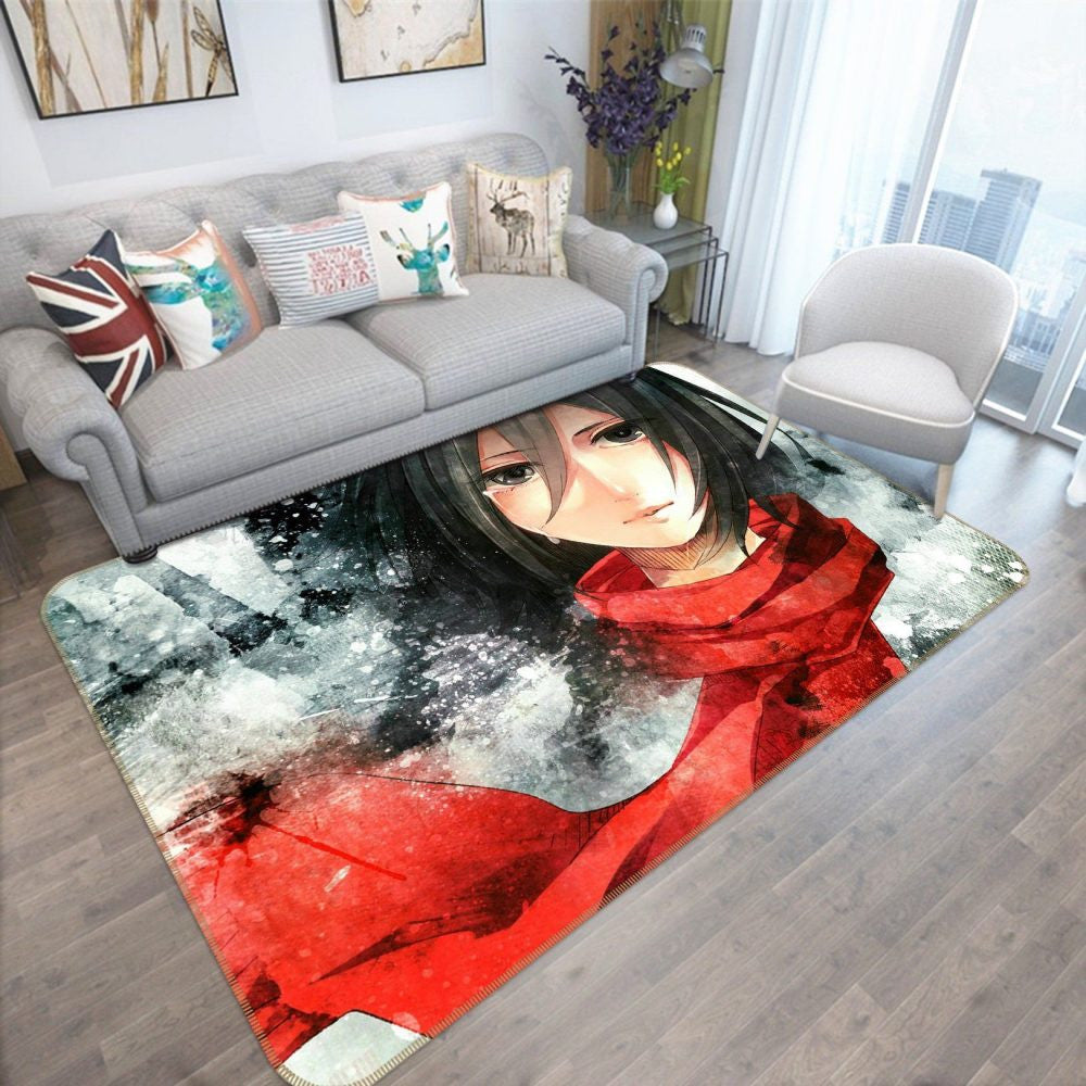 Attack On Titan Anime 26 Teppich, Teppiche - Outdoor Teppich, Teppich Wohnzimmer, Küchenteppich, Kinderzimmer, Modern