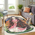 Demon Slayer Kimetsu No Yaiba Kamado Nezuko 14 Teppich, Teppiche - Outdoor Teppich, Teppich Wohnzimmer, Küchenteppich, Kinderzimmer, Modern