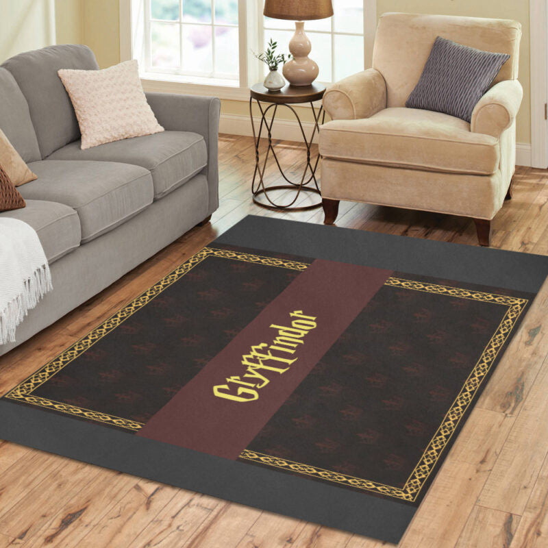 Harry Potter Emblema Teppich, Teppiche - Outdoor Teppich, Teppich Wohnzimmer, Küchenteppich, Kinderzimmer, Modern