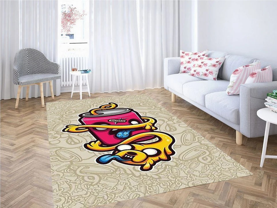 Jake Der Hund Tapete E Teppich, Teppiche - Outdoor Teppich, Teppich Wohnzimmer, Küchenteppich, Kinderzimmer, Modern