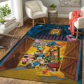 Mickey Mouse Disney 44 Teppich, Teppiche - Outdoor Teppich, Teppich Wohnzimmer, Küchenteppich, Kinderzimmer, Modern