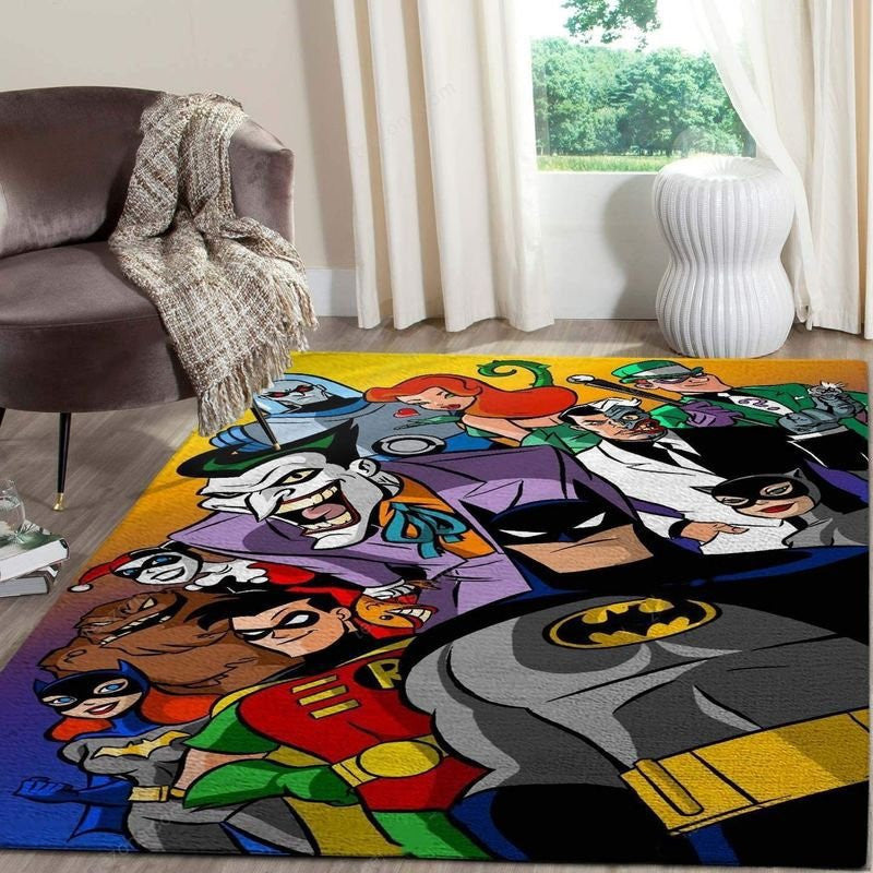 Batman The Animated Series Teppich, Teppiche - Outdoor Teppich, Teppich Wohnzimmer, Küchenteppich, Kinderzimmer, Modern