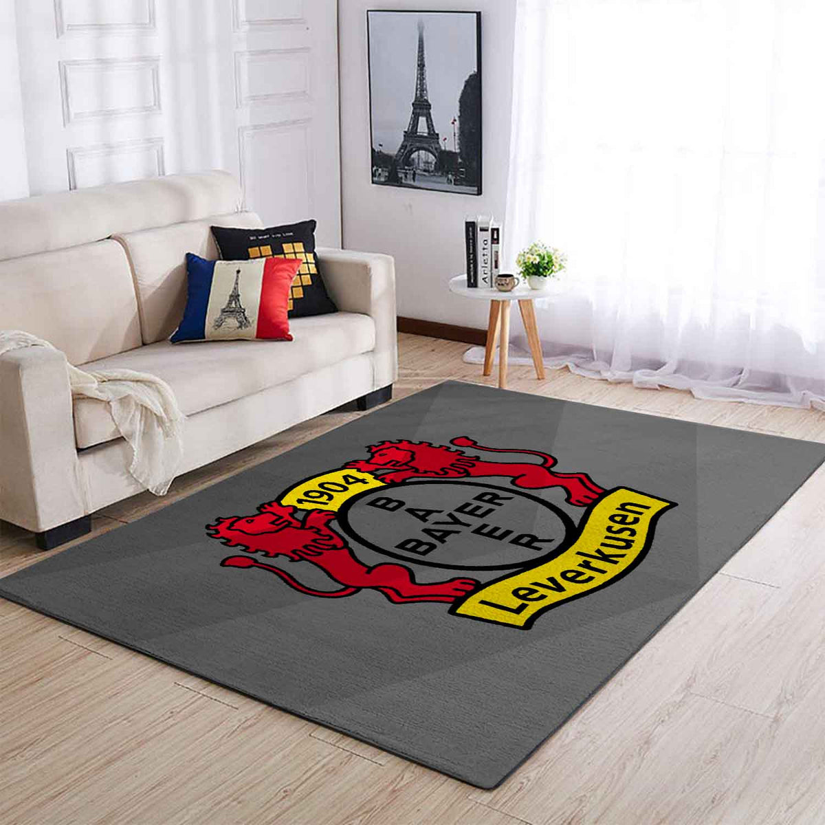 Bayer 04 Leverkusen B0408 Teppich, Teppiche - Outdoor Teppich, Teppich Wohnzimmer, Küchenteppich, Kinderzimmer, Modern