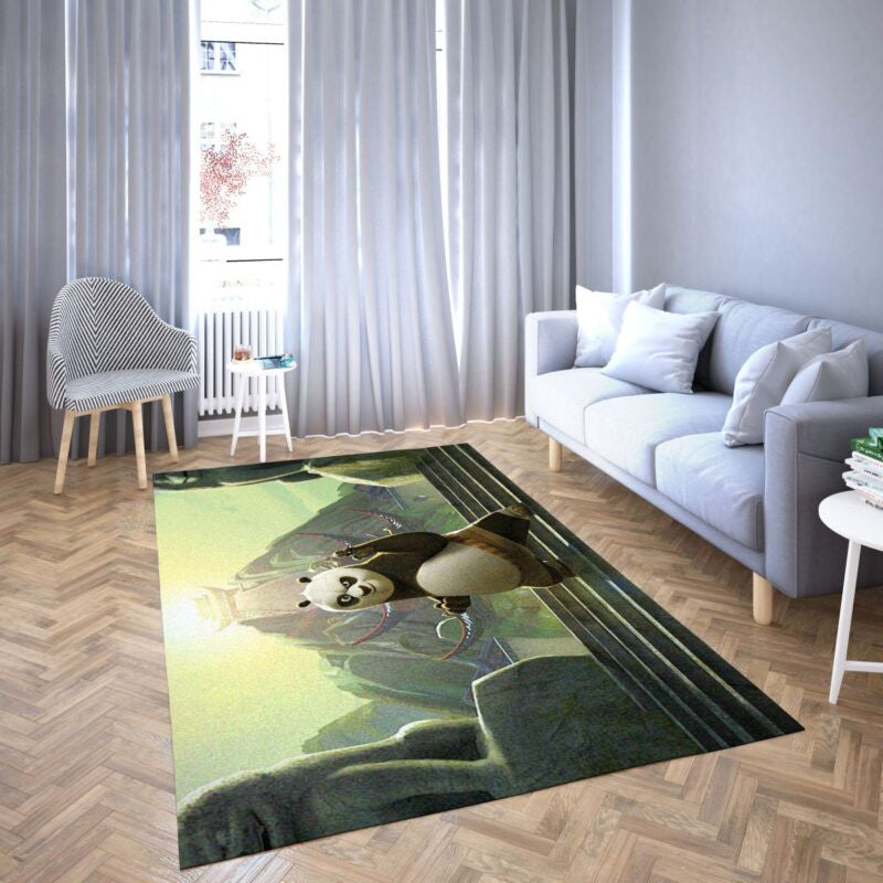 Kung Fu Panda 3 Karikatur Lieblings 11 Teppich, Teppiche - Outdoor Teppich, Teppich Wohnzimmer, Küchenteppich, Kinderzimmer, Modern