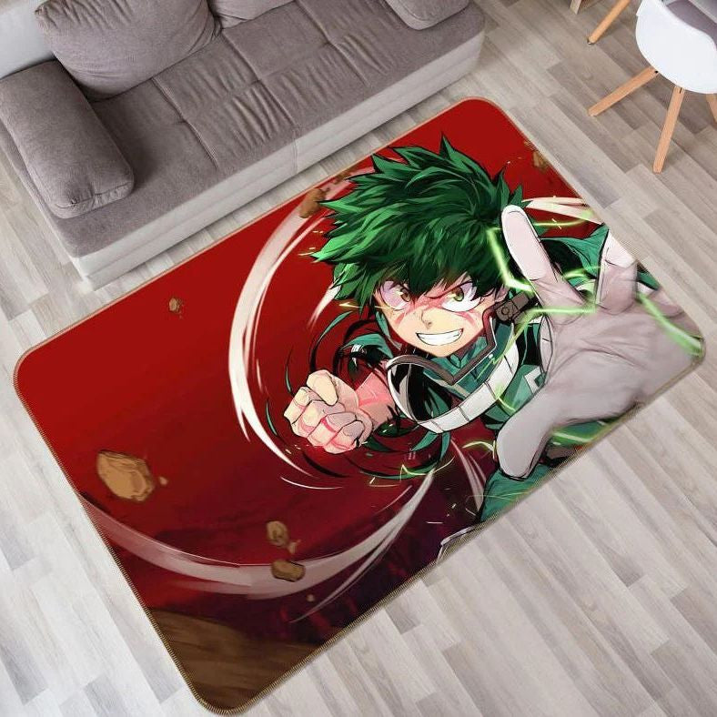 My Hero Academia Anime 51 Teppich, Teppiche - Outdoor Teppich, Teppich Wohnzimmer, Küchenteppich, Kinderzimmer, Modern