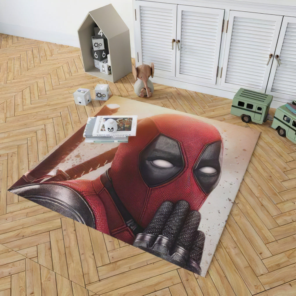 Deadpool Marvel 3 Teppich, Teppiche - Outdoor Teppich, Teppich Wohnzimmer, Küchenteppich, Kinderzimmer, Modern