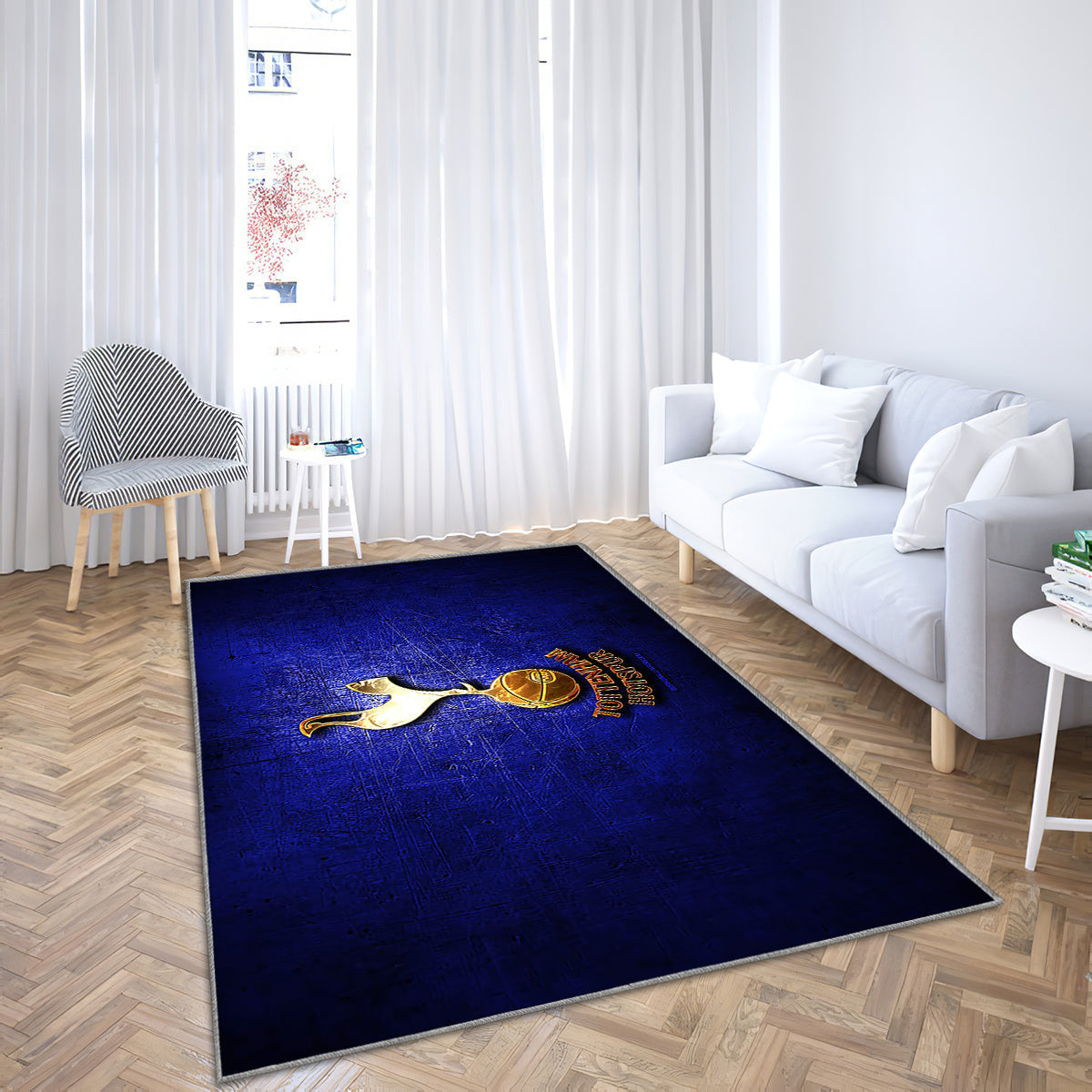 Tottenham Hotspur Fc Teppich, Teppiche - Goldenes Logo Outdoor Teppich, Teppich Wohnzimmer, Küchenteppich, Kinderzimmer, Modern