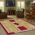 Arkansas Rug Team Home Court E Teppich, Teppiche - Outdoor Teppich, Teppich Wohnzimmer, Küchenteppich, Kinderzimmer, Modern