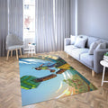 Minecraft Steve Spiel Favorit 3 Teppich, Teppiche - Outdoor Teppich, Teppich Wohnzimmer, Küchenteppich, Kinderzimmer, Modern