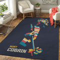 Kurt Cobain In Pop Art Music Art Teppich, Teppiche - Outdoor Teppich, Teppich Wohnzimmer, Küchenteppich, Kinderzimmer, Modern
