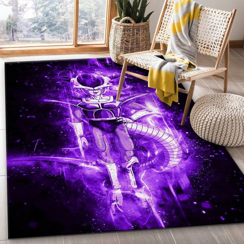 Frieza Aura Violet Instinc Dragonball Teppich, Teppiche - Outdoor Teppich, Teppich Wohnzimmer, Küchenteppich, Kinderzimmer, Modern