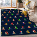 Mario Kart 10 Teppich, Teppiche - Outdoor Teppich, Teppich Wohnzimmer, Küchenteppich, Kinderzimmer, Modern