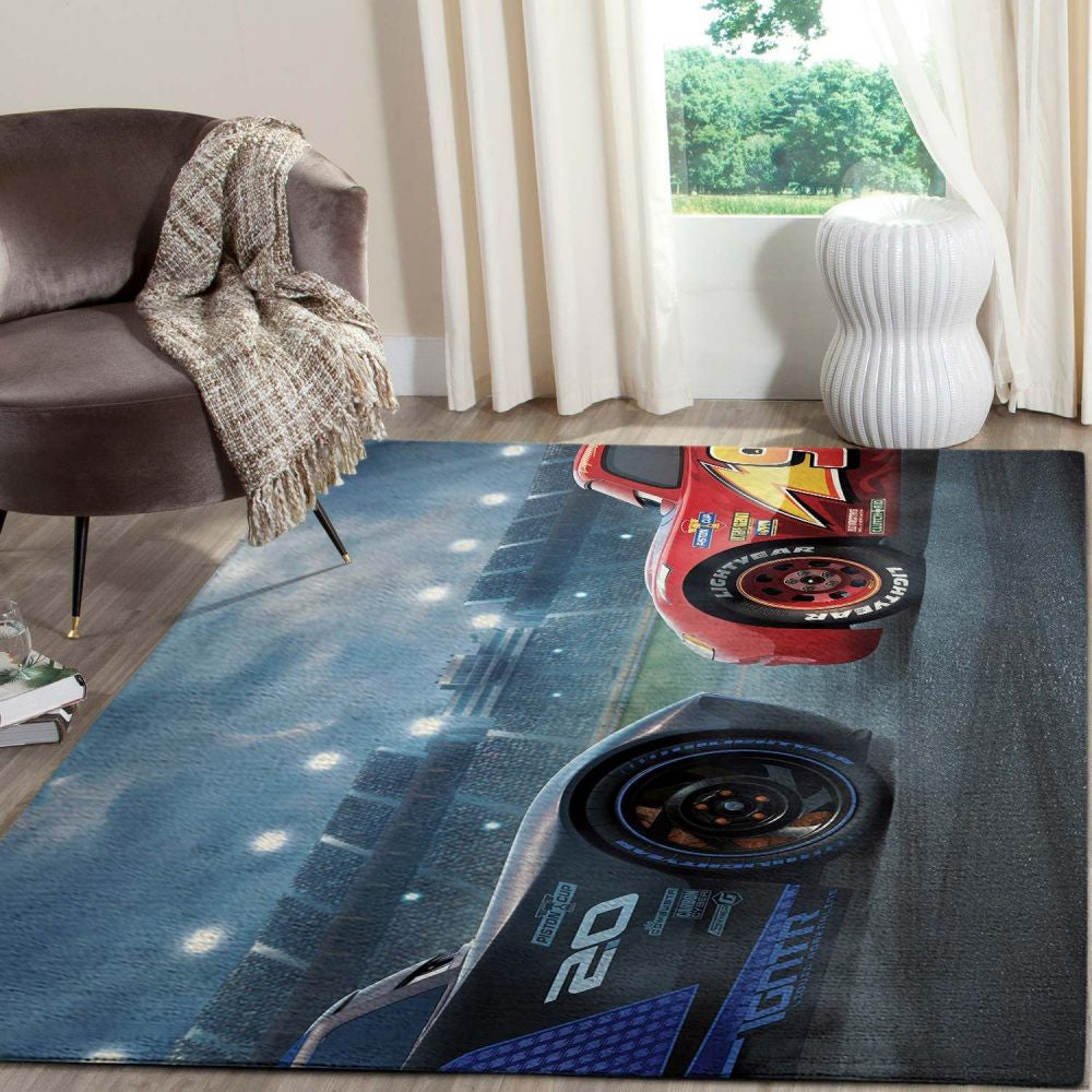 Disney Cars 4 Teppich, Teppiche - Outdoor Teppich, Teppich Wohnzimmer, Küchenteppich, Kinderzimmer, Modern