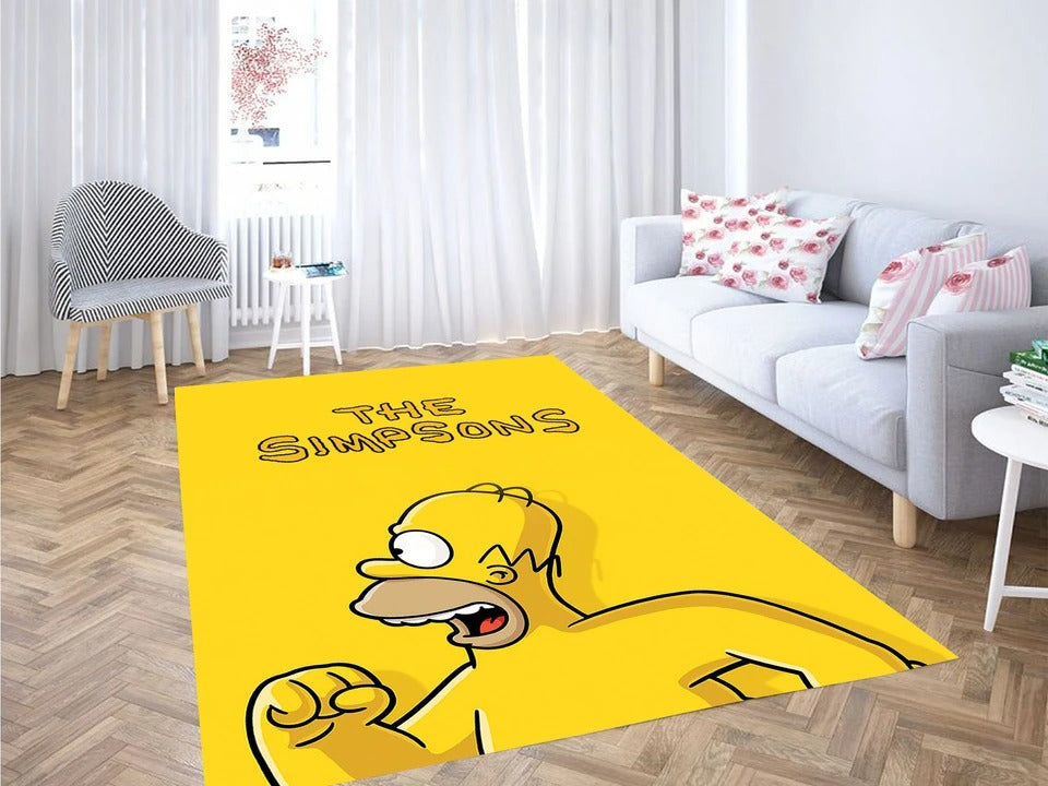 Die Simpsons Laufen E Teppich, Teppiche - Outdoor Teppich, Teppich Wohnzimmer, Küchenteppich, Kinderzimmer, Modern