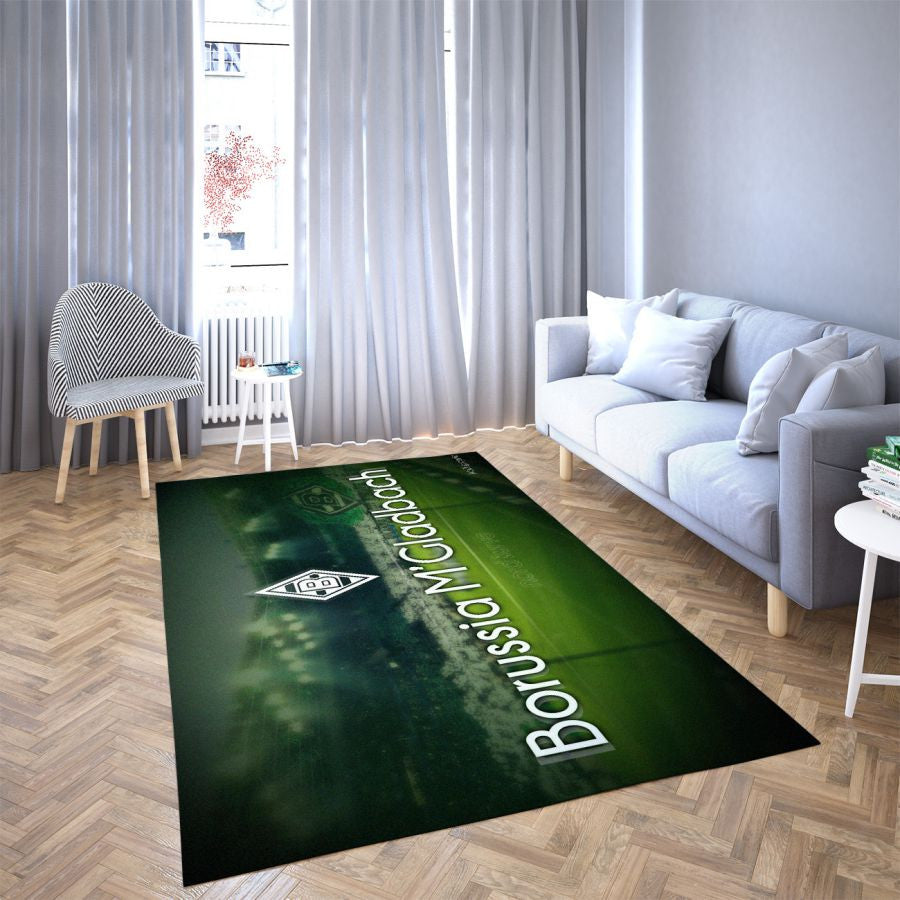 Borussia M'Gladbach LieblingsFußballverein 20 Teppich, Teppiche - Outdoor Teppich, Teppich Wohnzimmer, Küchenteppich, Kinderzimmer, Modern