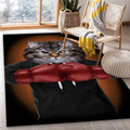 Boxer Cat Boxing Champion Vi Teppich, Teppiche - Outdoor Teppich, Teppich Wohnzimmer, Küchenteppich, Kinderzimmer, Modern