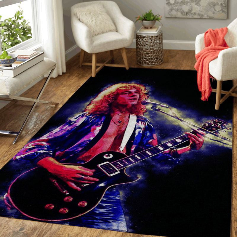 Peter Frampton Musican 1 Teppich, Teppiche - Outdoor Teppich, Teppich Wohnzimmer, Küchenteppich, Kinderzimmer, Modern