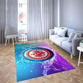Eintracht Frankfurt LieblingsFußballverein 15 Teppich, Teppiche - Outdoor Teppich, Teppich Wohnzimmer, Küchenteppich, Kinderzimmer, Modern