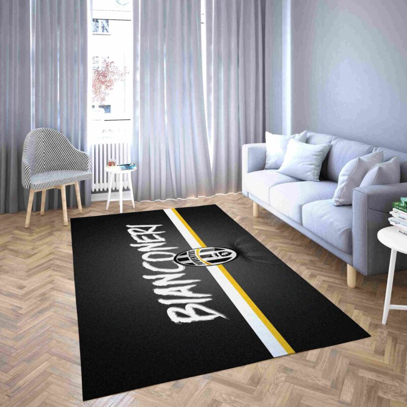 Juventus Impressive Design Club Teppich, Teppiche - Outdoor Teppich, Teppich Wohnzimmer, Küchenteppich, Kinderzimmer, Modern